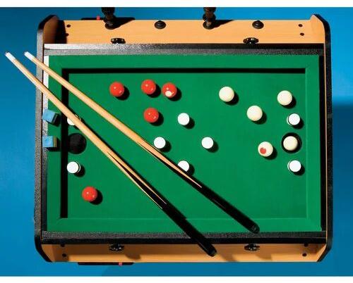 Wooden Bumper Pool Table, Color : Green
