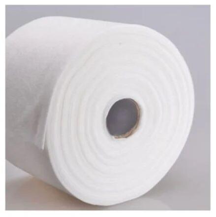 White Cotton Wadding Roll, Size : Customized