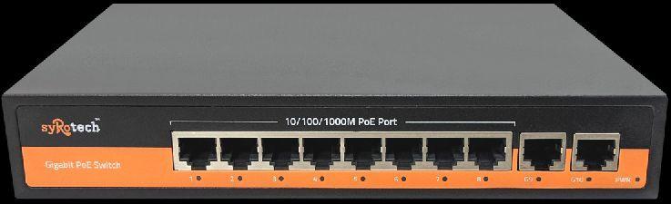 Syrotech 8 Port Poe Switch, Certification : CE Certified, ISO 9001:2008