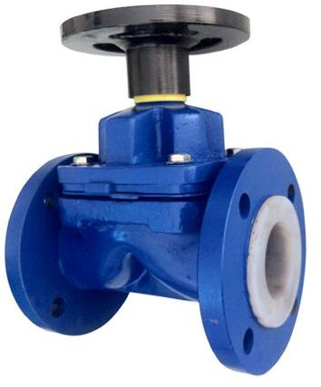 MS PTFE Lined Valves, for Chemical, Water Treatments, Pharmaceutical.