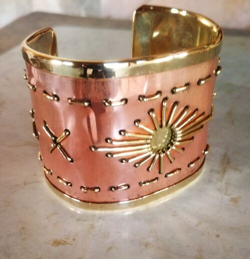 Non Polished Plain Copper Cuff Bracelet, Feature : Attractive Look, Rust Proof
