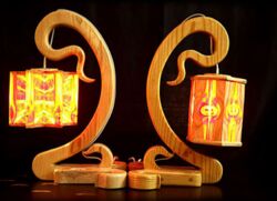 Wooden Decorative Table Lamp