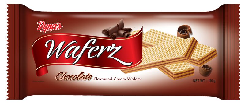 Chocolate Flavored Wafers 100g