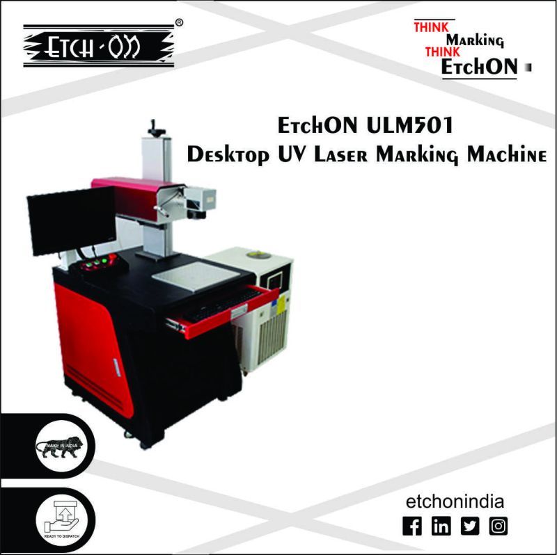 EtchON Desktop UV Laser Marking Machine, Certification : CE Certified
