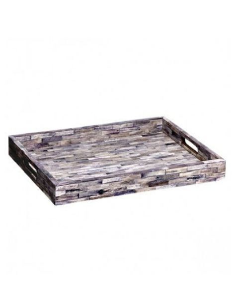 Rectangular Horn Tray, for Serving Use, Feature : Durable, Flexible, Great Strength