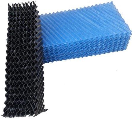 PVC ABS Cooling Tower Fill, Color : Black, white, Blue 
