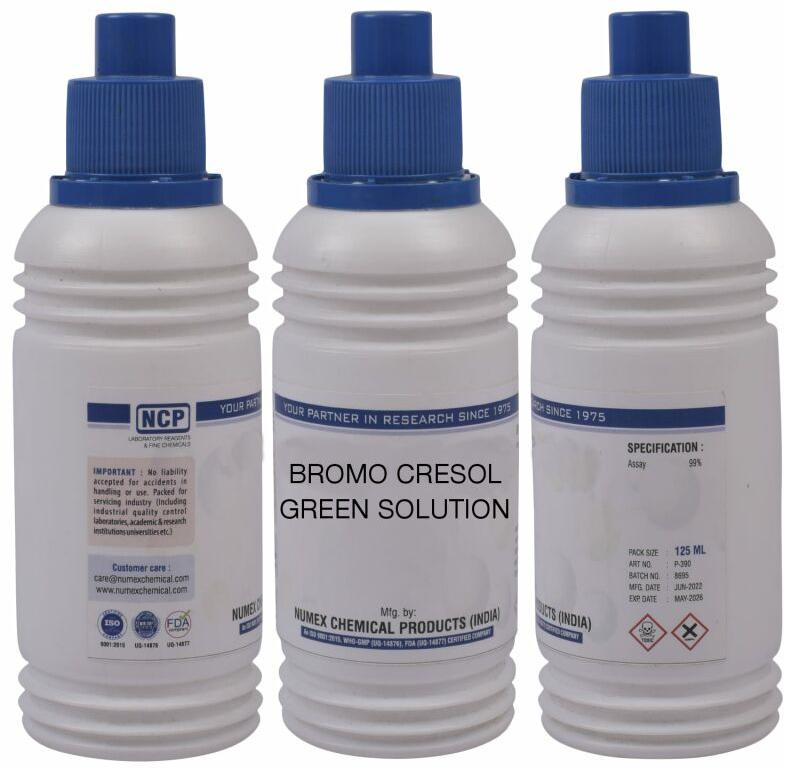 Bromo Cersol Green Solution