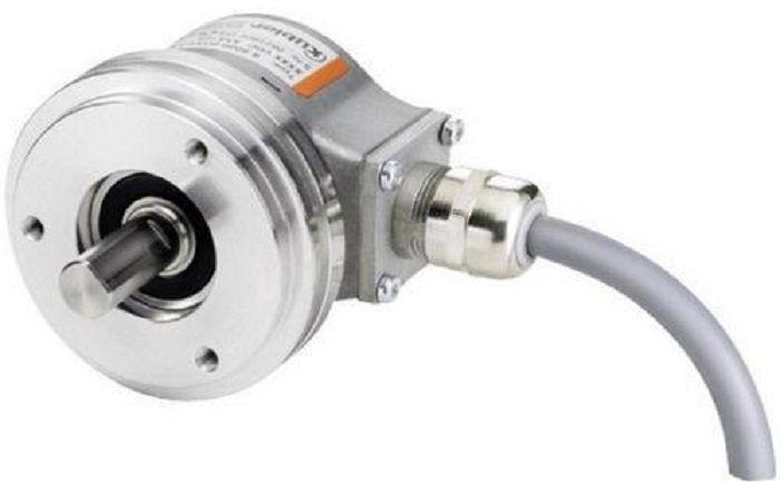 Kubler Round Coated Cast Iron Spindle Encoder, For Automotive Use, Length : 1mtr, 2mtr