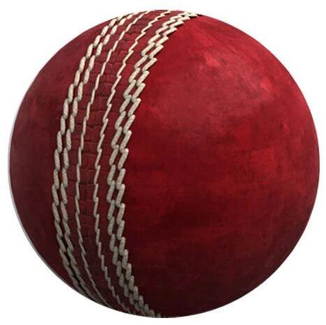 Leather cricket ball, Color : Red