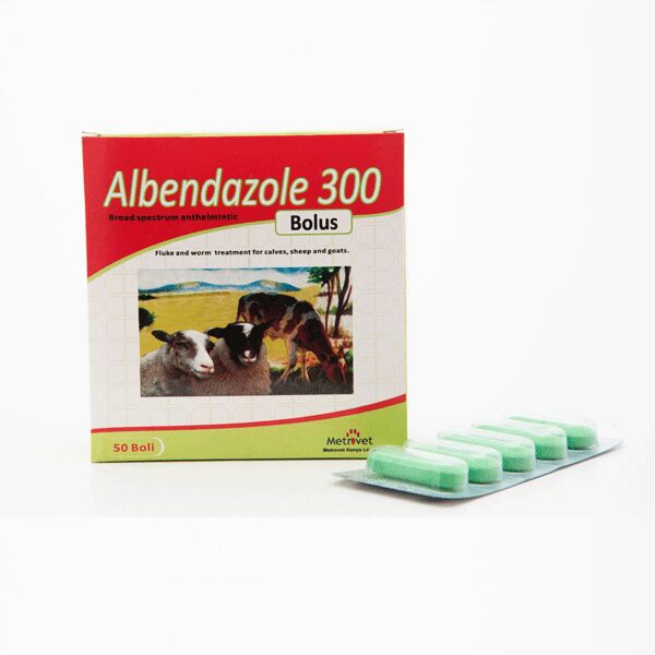 Albendazole 300 Mg Bolus, Purity : 99%