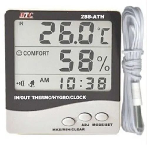 Plastic Digital Thermo Hygrometer