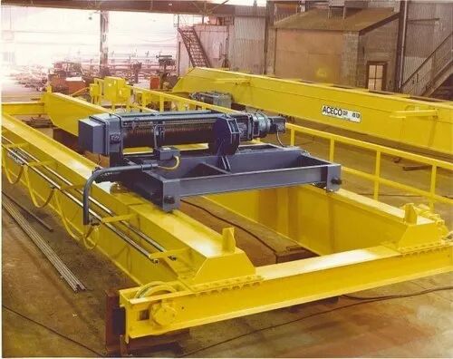 Sureka Yellow Double Girder Overhead Cranes, for Industrial