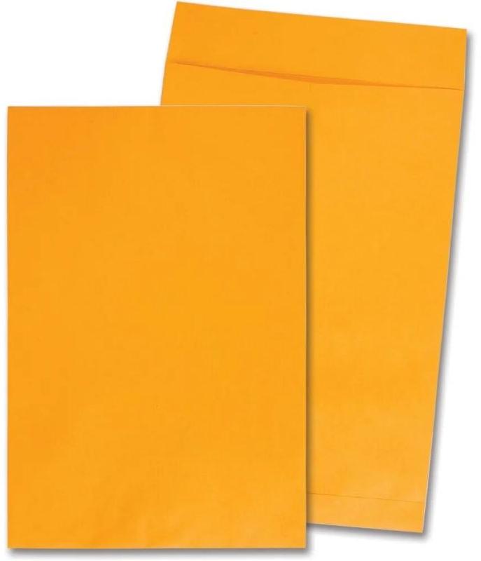 Yellow Laminated Envelope