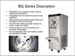 BQ32 Hard Ice Cream Making Machine, Voltage : 220v/50hz