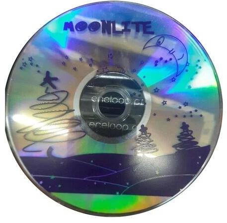 Moonlight Plastic Dvd Disk, For Data Storage