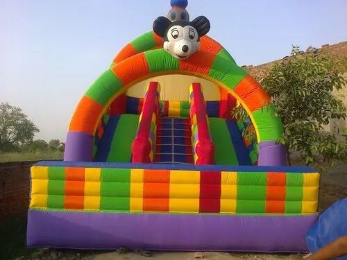 Inflatable Bouncy, Color : Mix Colors