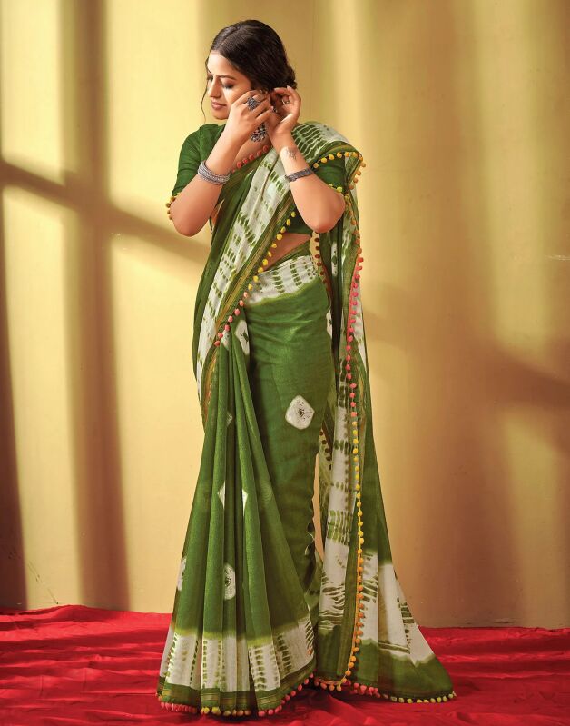 Poly Cotton Saree