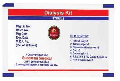 Sterile Dialysis Kit