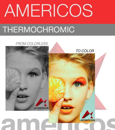 Americos Thermochromic pigment, Color : Many colors