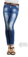 Denim Jeans Distressed Slim Fit Leggings