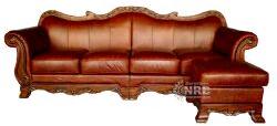 Hyderabad Leather Sofa