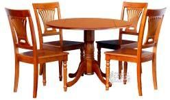 Round Wooden Dining Table