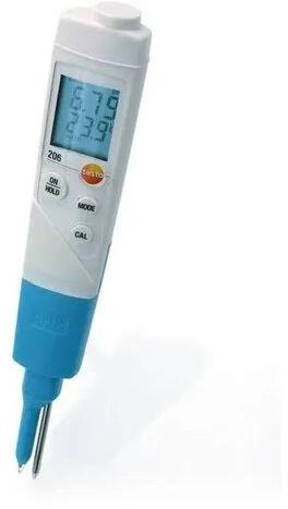 Digital pH meter, for Laboratory, Model Number : Testo 206 pH2