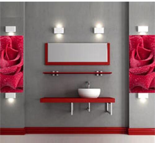 Zelos Glass Bathroom Highlighter Tiles, Size : Standard