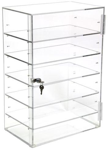 Acrylic Cabinet, Color : White