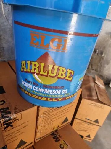 Screw Compressor Oil, Packaging Type : Bucket