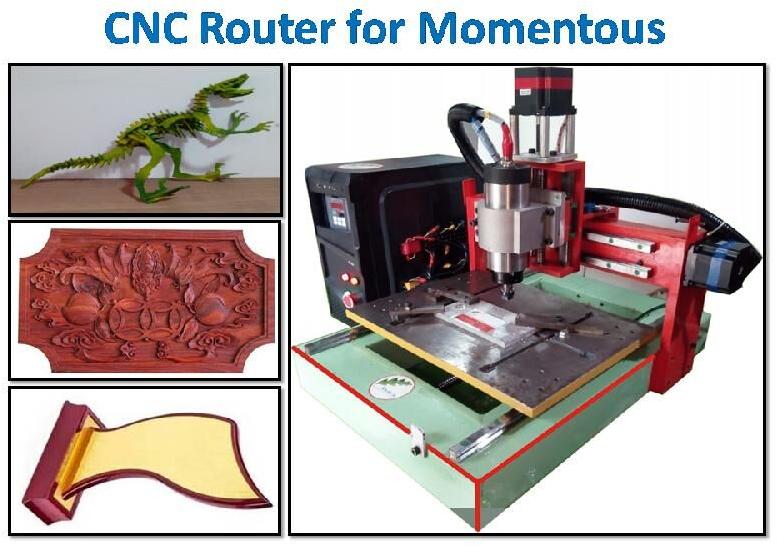 CNC Router Momentous Making Machine