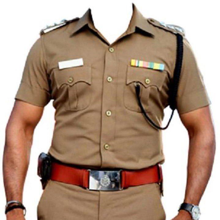 Polyester Plain Police Uniform, Feature : Anti-wrinkle, Comfortable, Easily Washable, Impeccable Finish