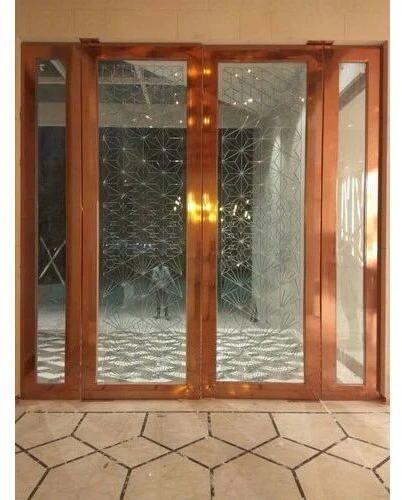 Stainless Steel Glass Door