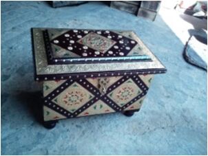 MYYRA Rectangular Polished Decorative Wooden Box, Feature : Handmade, Quality Assured, Color : Brown