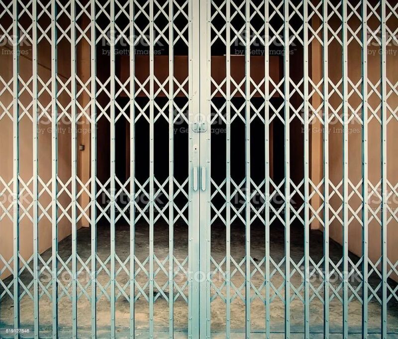 Vijay Mild Steel Collapsible Gates, For Home