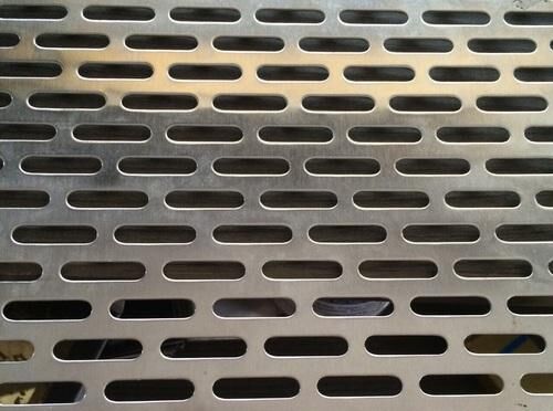 Slot Hole Stainless Steel Perforated Sheet Metal/perforated Metal