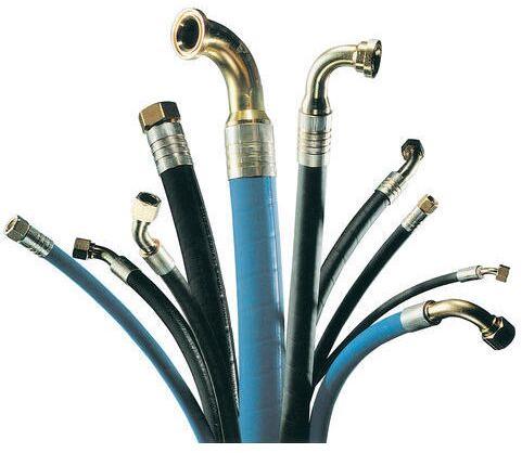 Coated Industrial Black Rubber Hoses, for Water