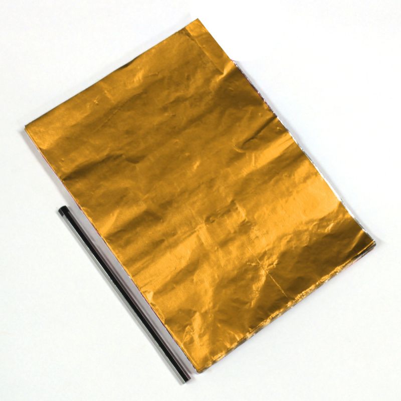 chocolate foil wrapper