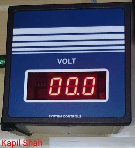 50-60 Hz Digital Voltmeter Panel, Display Type : 0.56'