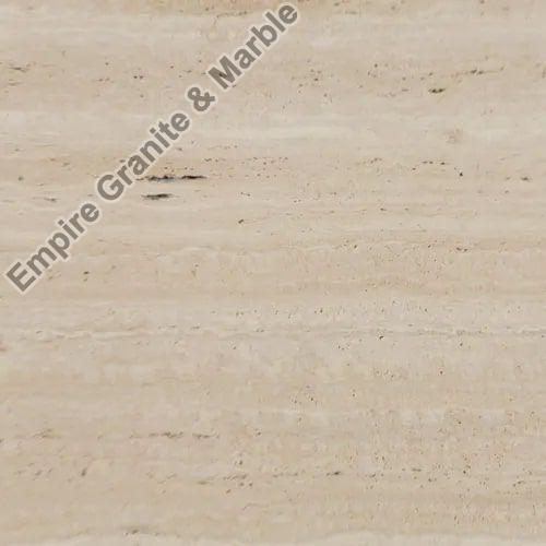 Multisizes Beige Travertine Marble Slab, for Flooring, Feature : Non Slip Tiles