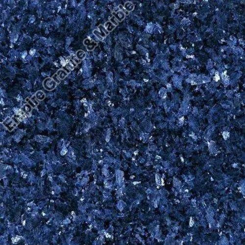 Rectangular Blue Pearl Imported Granite Slab