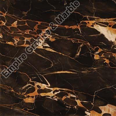 Rectangle Brown Portoro Marble Slab, for Flooring Use, Feature : Dust Resistance, Shiny Look