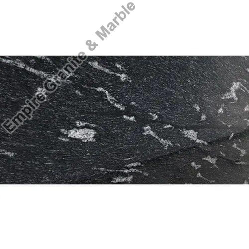 Fish Black Granite Slab