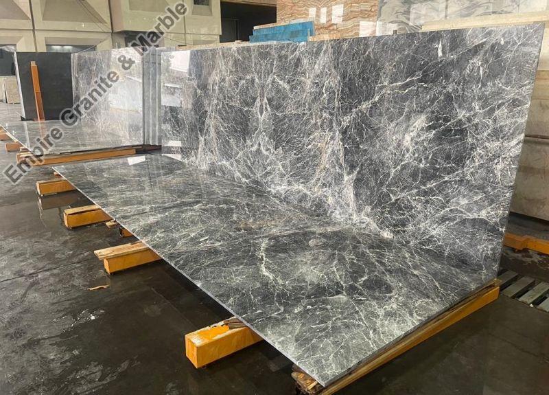 Non Polished Iran Marble Slab, for Countertops, Kitchen Top, Staircase, Feature : Crack Resistance