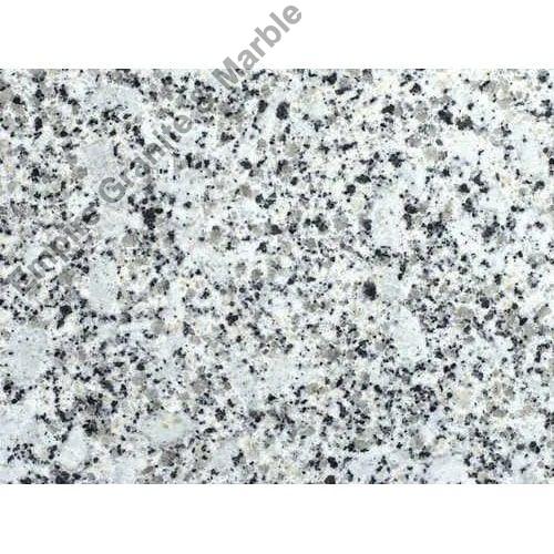 P White Granite Slab, for Vanity Tops, Staircases, Kitchen Countertops, Flooring, Overall Length : 6-9 Feet