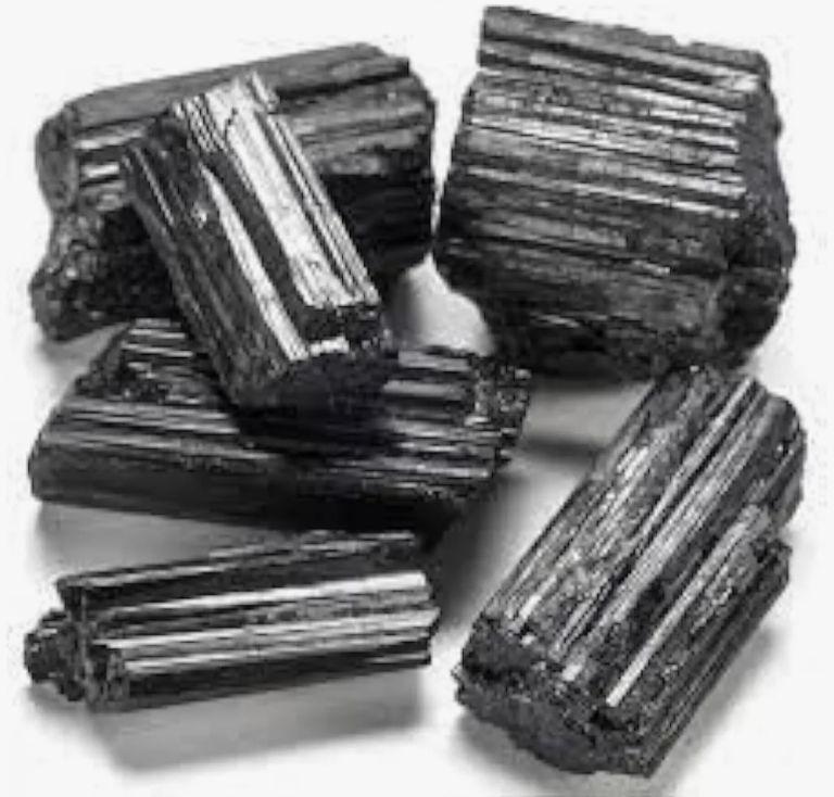 Black Tourmaline Rough Stone