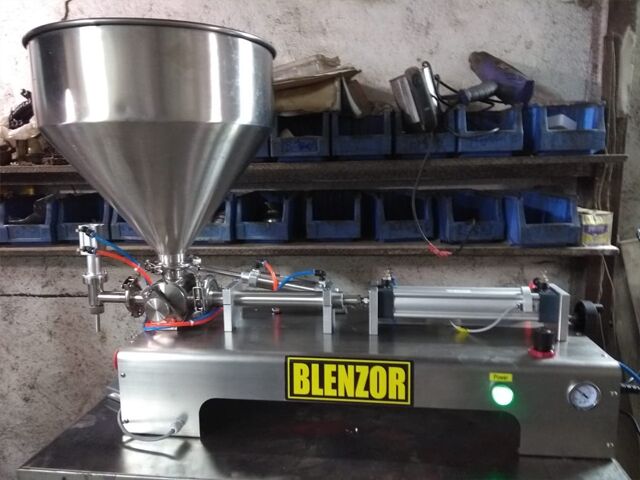 Pneumatic Driven Paste Filling Machine