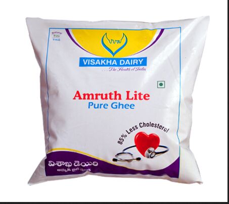 Amruth Lite Ghee, Packaging Type : Pouch