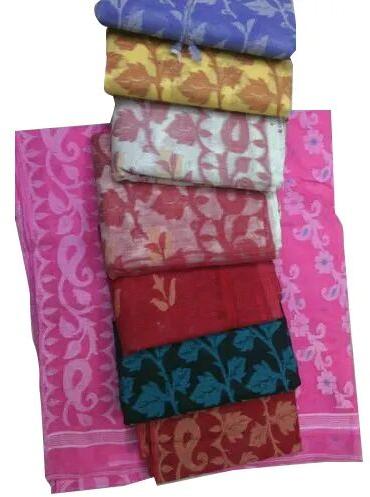 Colorful Silk Jamdani Saree