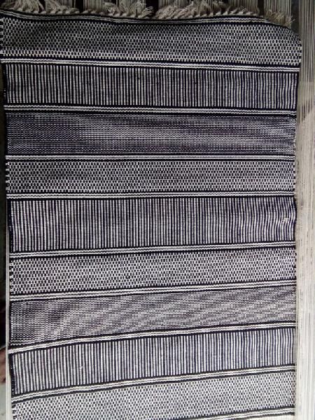 Haasini handlooms Cotton floor mat, Size : 2/3feet